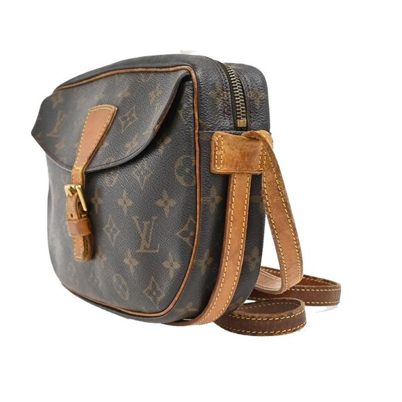 LOUIS VUITTON Jeune Fille MM Shoulder Bag Monogram Leather Brown M51226 30EF109 - Picture 2 of 16